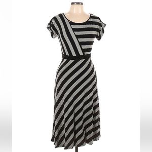 Sunny Girl Striped Dress, 1X